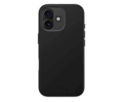 Etui / obudowa na smartfona Decoded AntiMicrobial Silicone Backcover, iPhone 17, Phantom Black